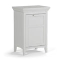 20.5"x29.9" Hayes Storage Hamper White - WyndenHall
