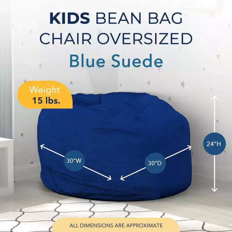 Fauteuil poire pour enfants – Suède, plusieurs couleurs, 1 place