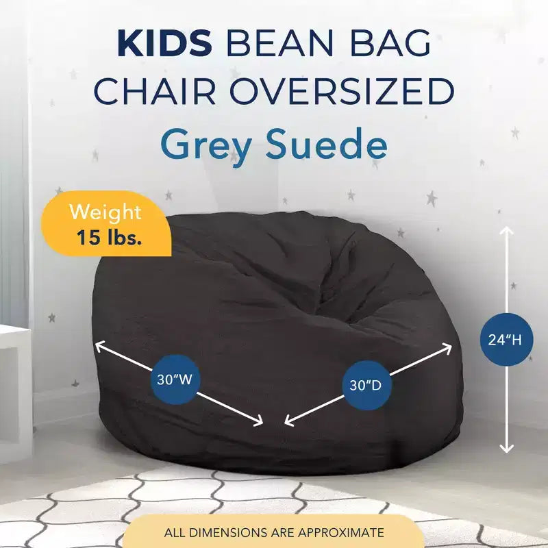 Fauteuil poire pour enfants – Suède, plusieurs couleurs, 1 place