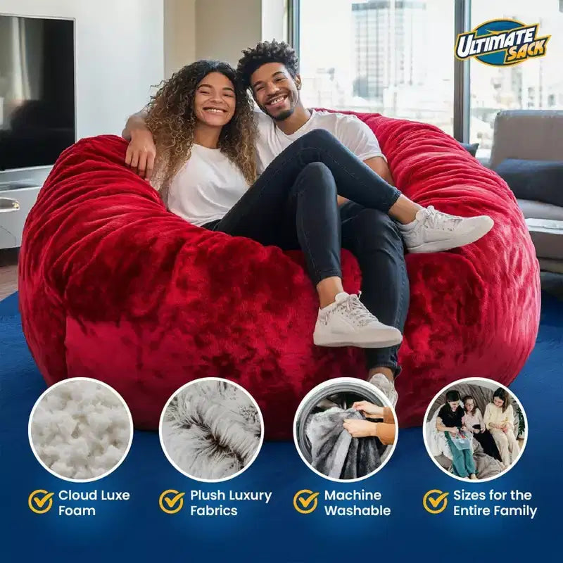 Fauteuil poire pour enfants – Suède, plusieurs couleurs, 1 place