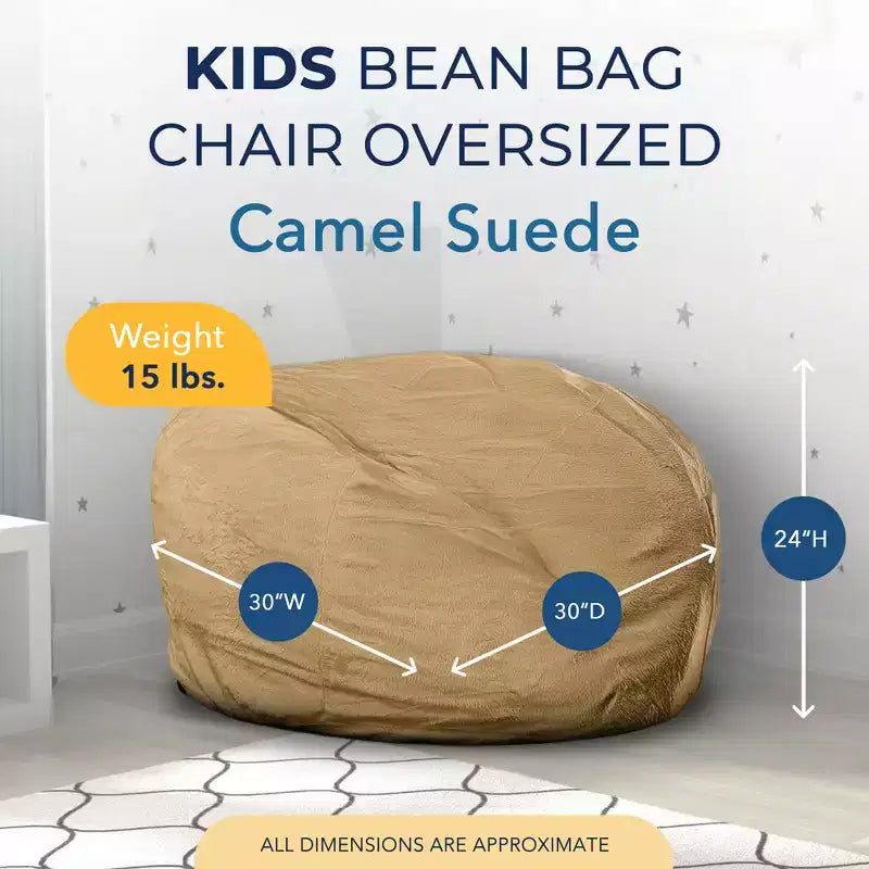 Fauteuil poire pour enfants – Suède, plusieurs couleurs, 1 place