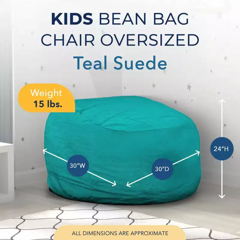 Fauteuil poire pour enfants – Suède, plusieurs couleurs, 1 place