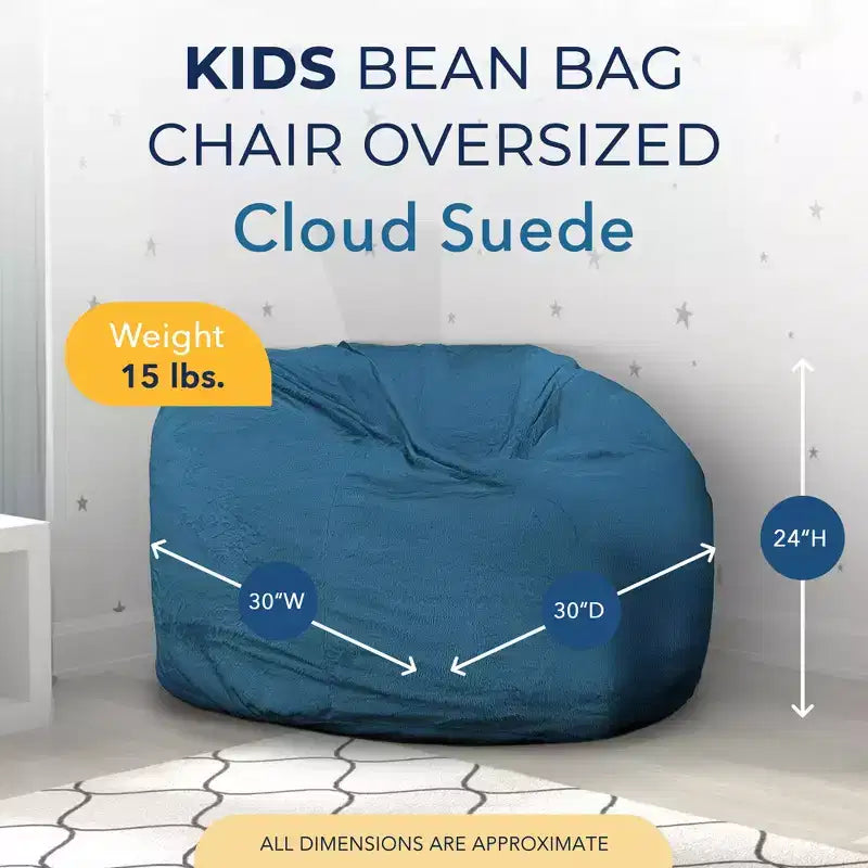 Fauteuil poire pour enfants – Suède, plusieurs couleurs, 1 place