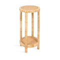 Kate and Laurel Rafina Rattan Drink Table