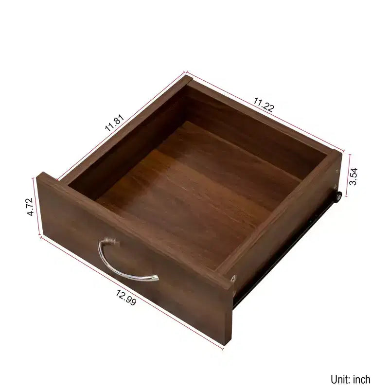 Armoire haute de rangement – 6 portes et 1 tiroir, multi-pièces (noir / chêne / noyer / blanc)