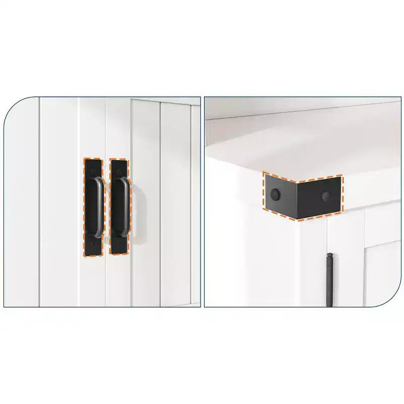Arbre de vestibule blanc avec banc de rangement pour chaussures, 5 crochets et étagère réglable, porte-manteau d'entrée pour 1 personne