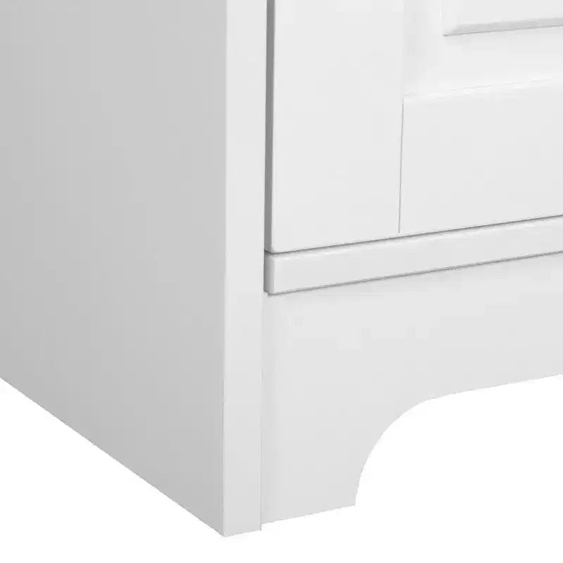 Armoire double porte blanche, 2 portes, une personne