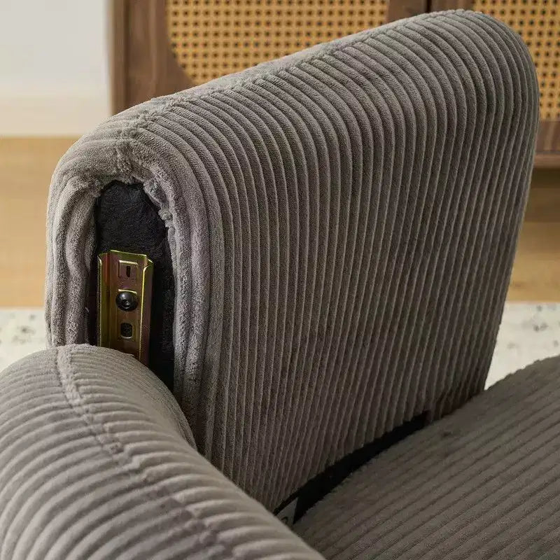 Fauteuil d'appoint rembourré beige, une place