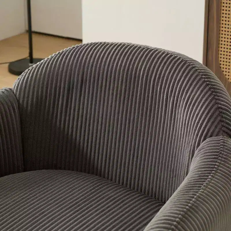 Fauteuil d'appoint rembourré beige, une place