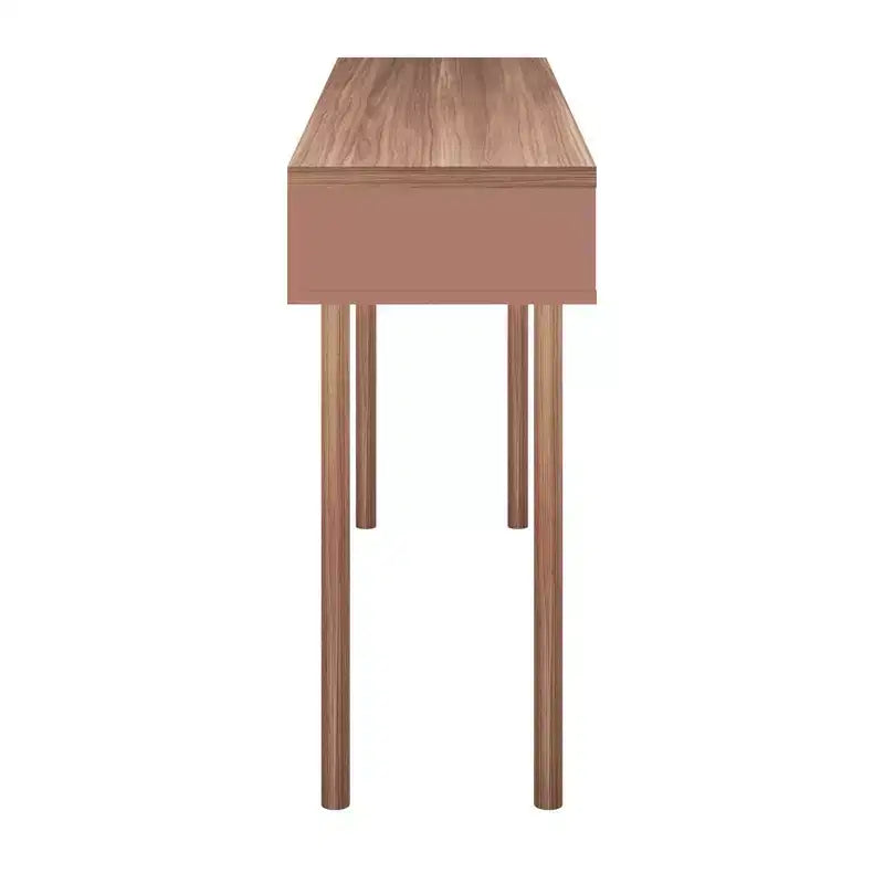 Console scandinave 1 personne blanc cassé / rose céramique / gris