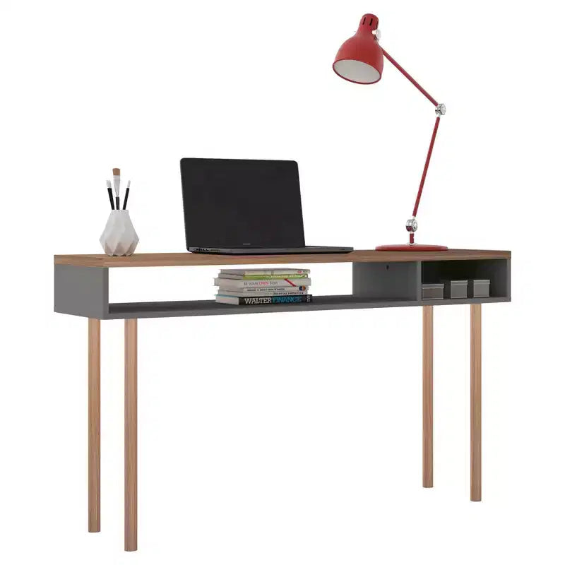 Console scandinave 1 personne blanc cassé / rose céramique / gris