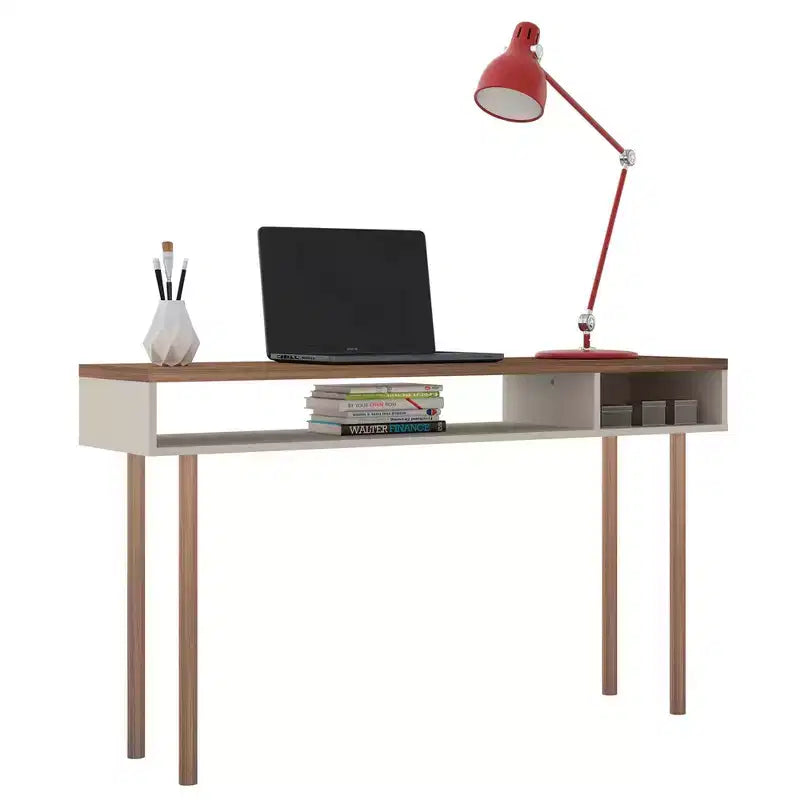 Console scandinave 1 personne blanc cassé / rose céramique / gris