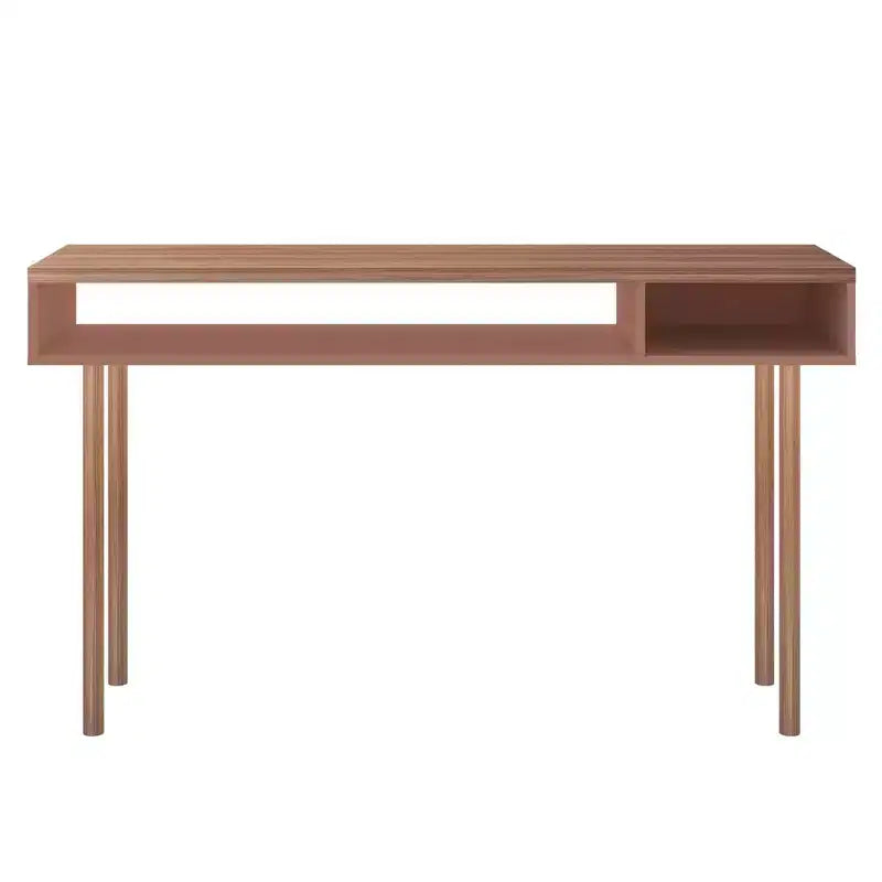 Console scandinave 1 personne blanc cassé / rose céramique / gris